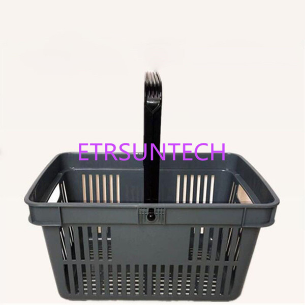 Plastic Shopping Basket Portable Cosmetic Food Drink Supermarket Convenience Store Shopping Baskets Free Shipping Wholesale QW7972