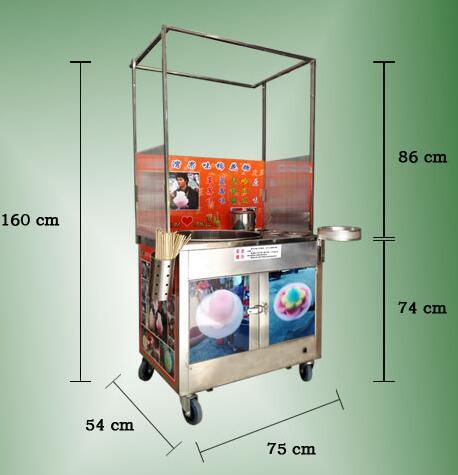 cotton sugar machine Luxury dual-use wiredrawing fancy cotton candy machine professional commercial cotton candy machine