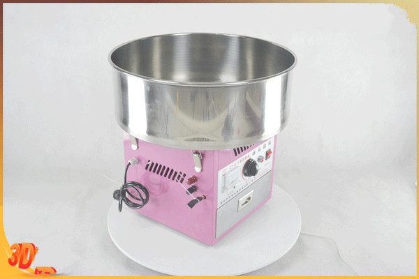 AC/DC Cotton Floss machine rotating type 550 stainless steel fuselage commercial colour candy machine electric gas cotton floss device