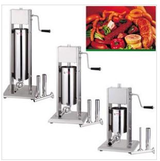 sausage tool 3l stainless steel vertical sausage stuffer hand enema pudding-pipe horizontal sausage machine