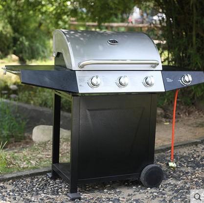 Barbecue tool American Courtyard Villa Home stainless steel gas BBQ furnace BBQ grill courtyard BBQ Table machine