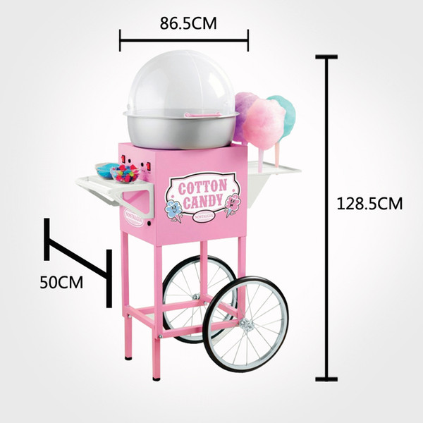 cotton sugar machine cotton candy machine commercial electric full automatic retro cart cotton candy equipment