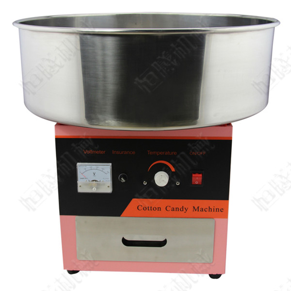 Commercial desktop electric automatic cotton candy machine electric fancy drawing machine color cotton floss candy machine