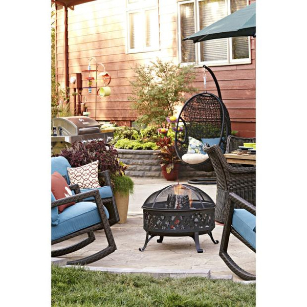 fire basin Wood fire North American outdoor courtyard Villa Fireplace Bonfire stove heating furnace firewood grill Heater