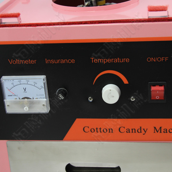 cotton floss machine Commercial electric heating saving table automatic cotton candy machine flower drawing color cotton candy device