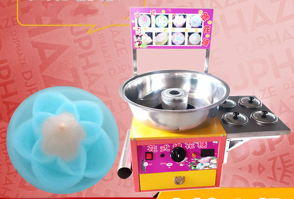 cotton flower machine fancy cotton candy machine commercial gas color drawing electric factory outlet