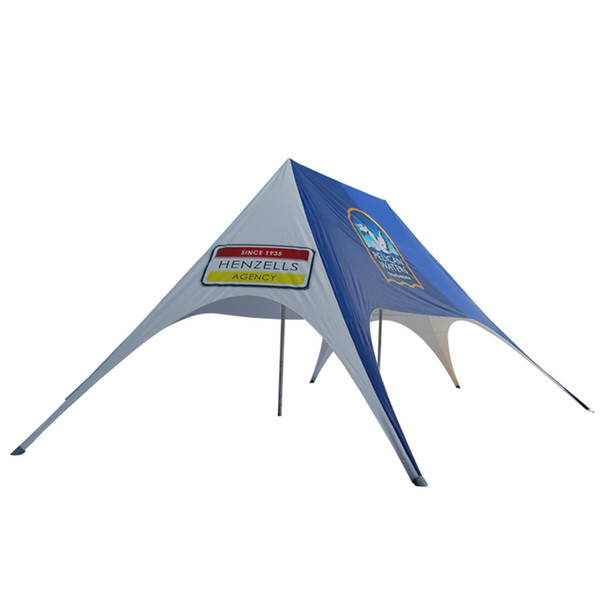 10m x 14m Event Gazebo Party Canopy Tent with Double Tops Thick Double Coated PVC-Composite Fabric Aluminum Tent Frame