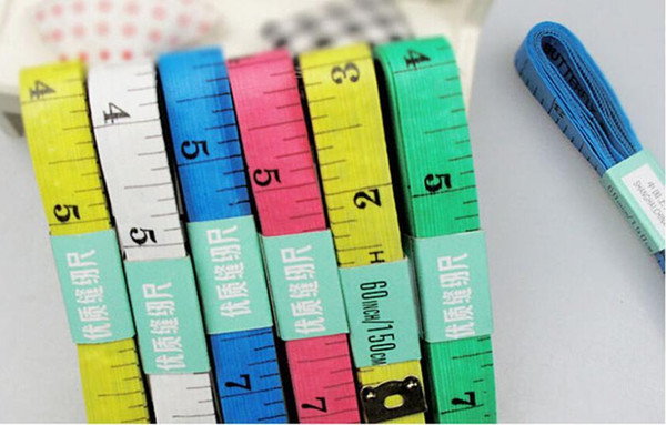 Body Tape Measure Length 150Cm Soft Ruler Sewing Tailor Measuring Ruler Tool Kids Cloth Ruler Free shipping