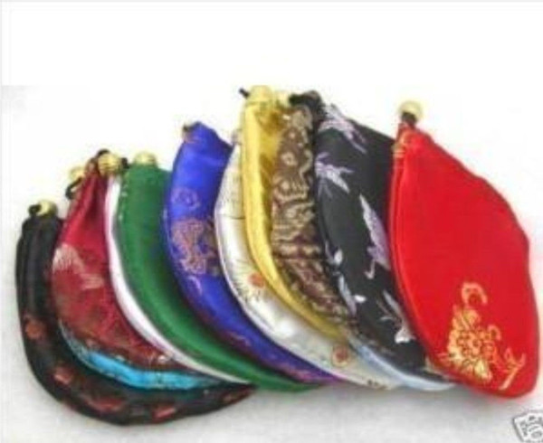 WHOLESALE 50pcs China Silk Pouches