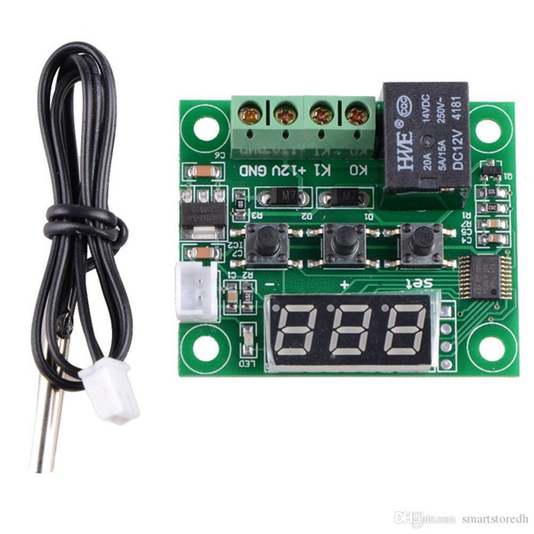 W1209 Digital thermostat Temperature Control Switch DC 12V Sensor Module B00154 JUST