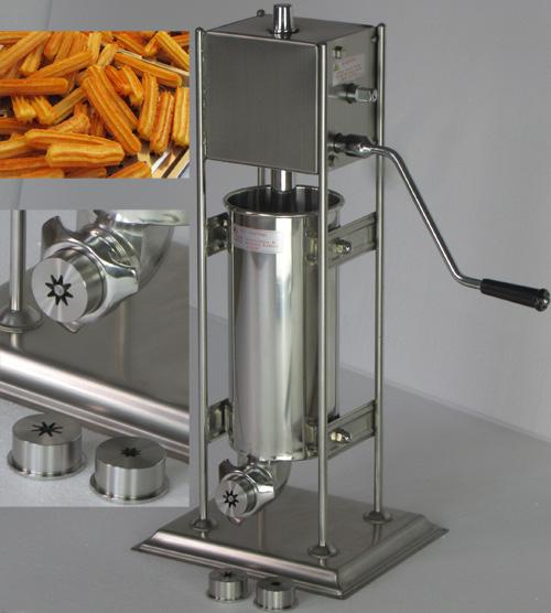 5L Home Use Commercial Use Stainless Steel Manual Hand Crank Spainish Churrera Churros Maker Making Machine