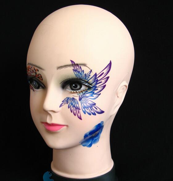 makeup mannequin head for eyelash for sale display,hairdressing head for wig,headphones,mannequin Female,Freeshipping,M00484