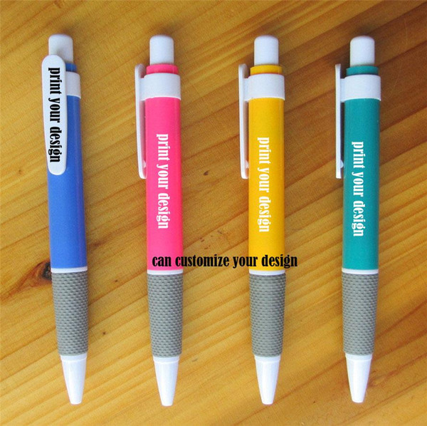 plastic ballpoint pens advertisement blank pens can print make customize your company design pattern promotional gift