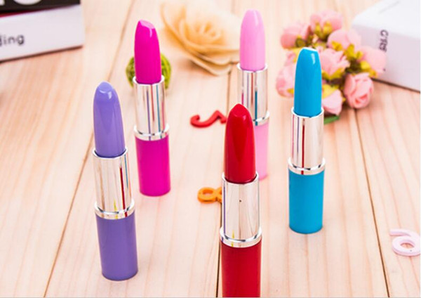 Newest Arrival ! Drop Shipping Wholesale Price Directly Fashionable Lipstick Glossy Five Colores 240pcs/lot Ballpoint Pen BP284