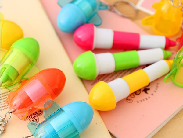 Free Shipping Manufacturer Direct Selling Creative Lovely Cartoon Aircraft Modeling Five Colores 0.5mm 180pcs/lot Ballpoint Pen BP299