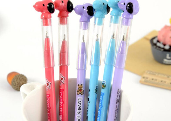 Cute Cartoon Animal Free Shipping Wholesale Price Directly Various of Style Head 0.5mm 240pcs/lot Ballpoint Pen BP296