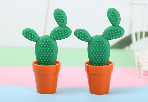 Newest Arrival Drop Shipping Wholesale Supply 12cm Green Cactus 0.5mm 60pcs/lot Ballpoint Pen BP268