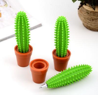 Free Shipping Cheap Price Best Quality Wholesale Price Directly Cactus Potted Landscape 60pcs/lot Ballpoint Pen BP253