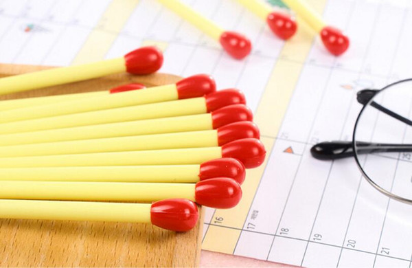 Free Shipping Yiwu Factory 8.3cm Creative Match Shape Lovely 400pcs/lot Ball Pen Wholesale BP257