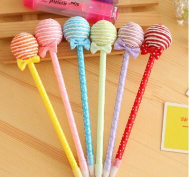 Free Shipping Wholesale Price Directly 240pcs/lot Mix Colore Cartoon Style Candy Bar Pen 19.5cm Ballpoint Pen BP146