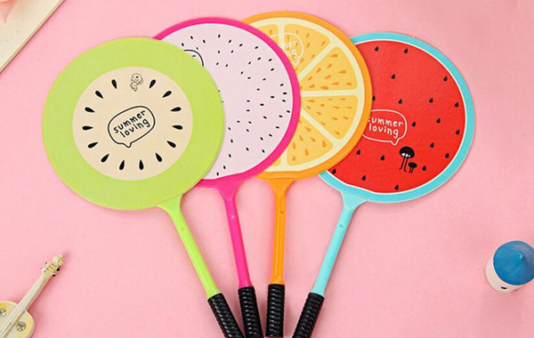 Free Shipping Wholesale Price Factory New Exotic Fruit Pattern Fan 20.2x11cm Shaped 0.5mm 240pcs/lot Ballpoint pen GP233