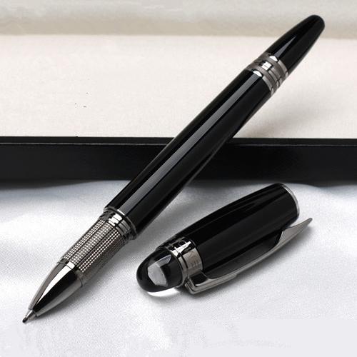 Promotion - High quality Monte pen Star-waiker Black Resin Rollerball pen Ballpoint pen Fountain pens stationery office with Serial Number