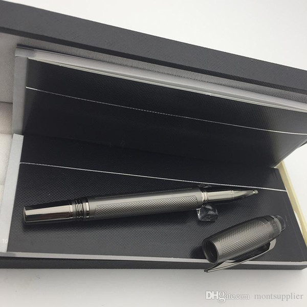 Luxury MB pen set StarWaker roller ball pen with brushed surfaces and PVD-coated fittings,luxus monte pen- ballpoint pen as gifts