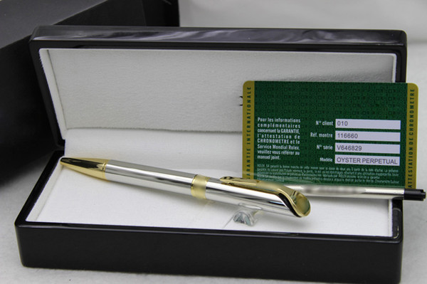 Luxury pen set Unique design rx pen , stationery supplies office & school metal / resin Ballpoint Pen and a gift black wood box