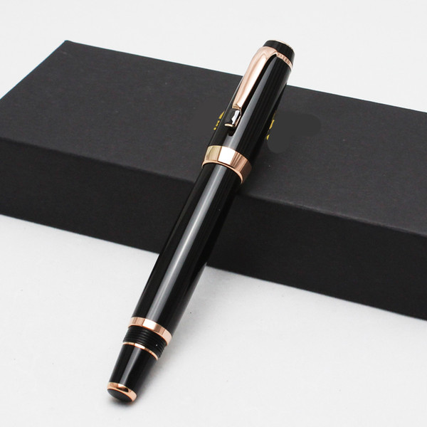 high quality man resin roller ball pen Mans Diamond Penne Luxury Rollerball Pens Stationery Office school supplies