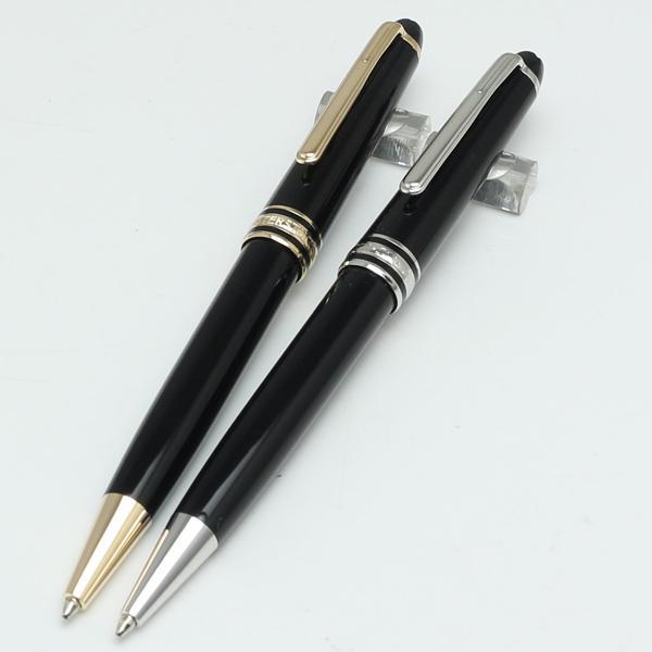 Limited AAA Masterpiece MST silver or gold black resin Ballpoint pen or Rollerball pen  quality business office supplier writing pens