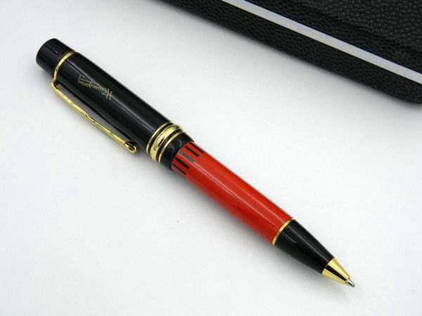 New metal OFFICE luxury GIFT Black Golden classic Engraved Great writer Hemingway series M BALLPOINT PEN