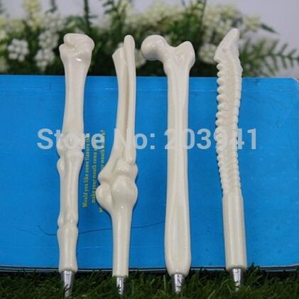 Creative bones novelty ballpoint pens lovely bones ball pen korean stationery , dandys