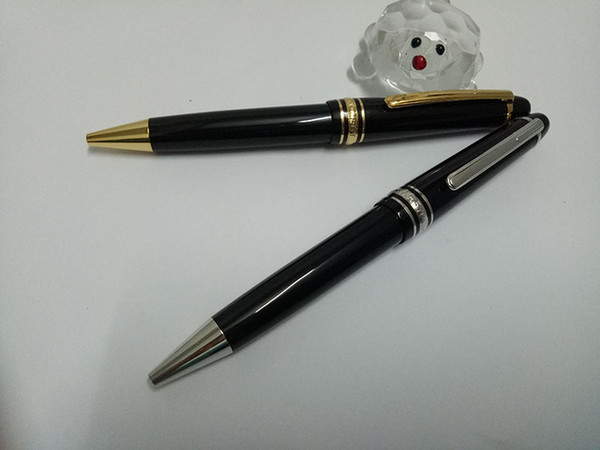 High Quality Best Design black body silver/gold clip 145 Ballpoint Pen for best gift office school supplies