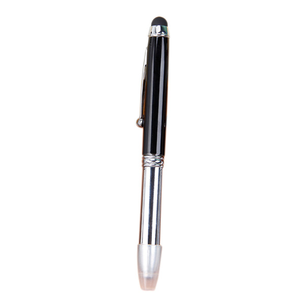 Three-In-One Press Screen Capacitive Pen Medical Led Light Pen Multi-Function Metal Ball