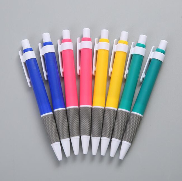 plastic ballpoint pens creative candy color press ball point pens for kids gifts school office stationery writing supplies