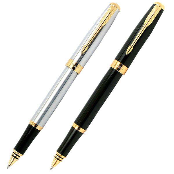 Baoer 388 High Quality Silver And Golden Clip Roller Ball Pen Business & School Supplies Hot