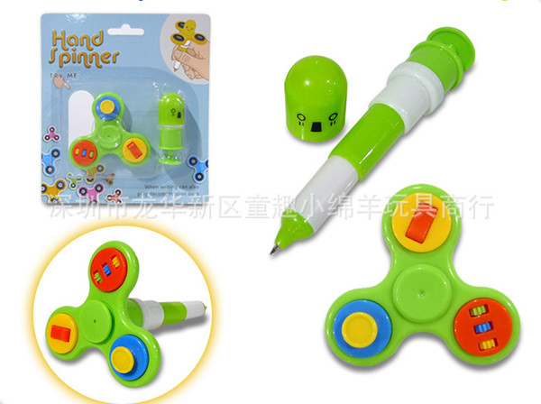 New creative fingertip pens decompression decompression gyroscope magic square pen office unzip toy