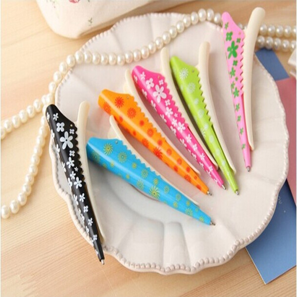 Korean stationery creative hairpin small multi-function ballpoint pen original foreign trade factory direct sales