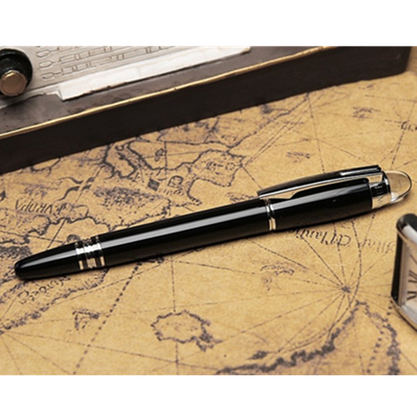 Luxury pen skywalker star cap classique size mb black ink roller pen ballpoint pen for writing