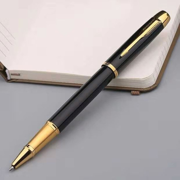 Luxurious Parker metal polishing gold IM roller ball pen office School Writing stationery Supplies