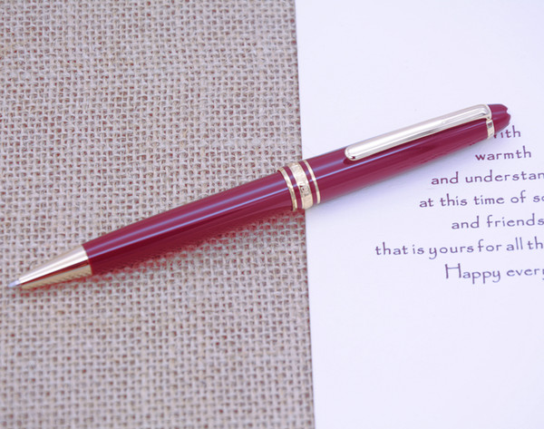 Masterpiece Classique 163 MB Wine Red Stationery Office School Supplies Brand Fashion Pens