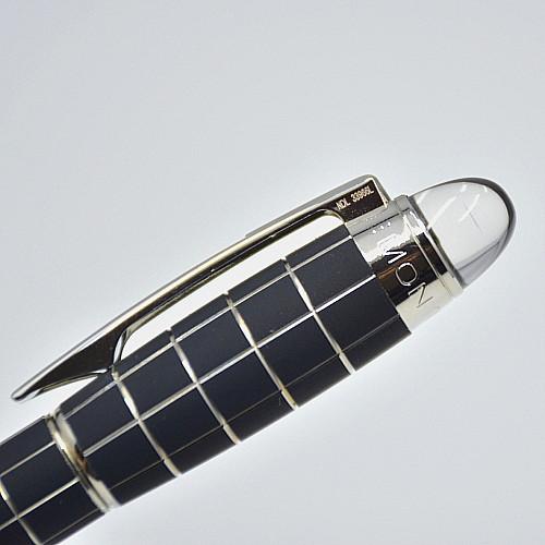 Hot sale - High quality MB black metal grid Fountain pen with Luxury school office supplies writing smooth Mon brand ink pen as gift