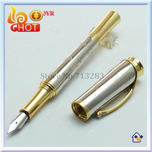 Unique design Luxury brand Princesse Grace de Monaco Flower Fountain Pen stationery school&office supplies blanch metal writing pen