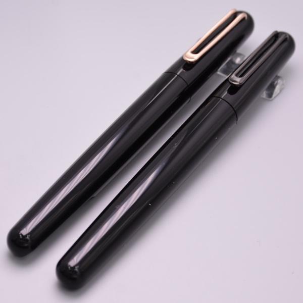 Luxury MT Pen For Black Resin And Metal Magnetic Cap Roller Ball Pen For M Series School Office Supplies Writing Smooth Brand Ball Pens Gift