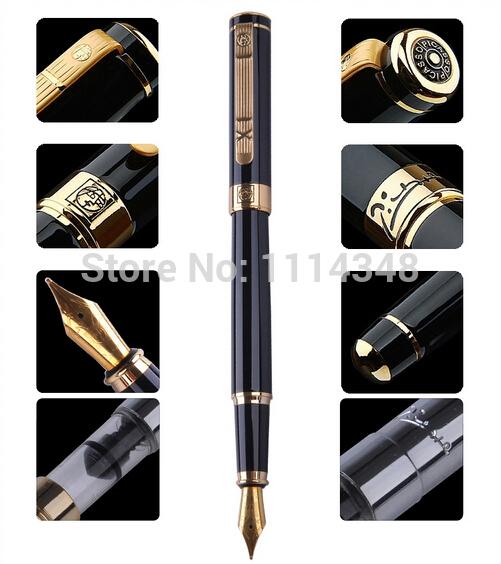 Picasso pen true men and women dedicated Black Gold Fountain Pen 902 gift