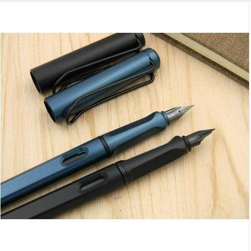 standard classic office Matte black green Gun black nib gift fountain pen