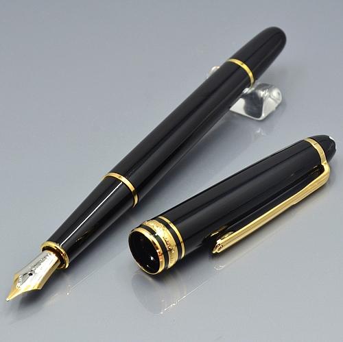 High Quality M-B 163 black resin roller ball pen / Fountain pen / ballpoint pen office stationery luxury writing ink pens Gift