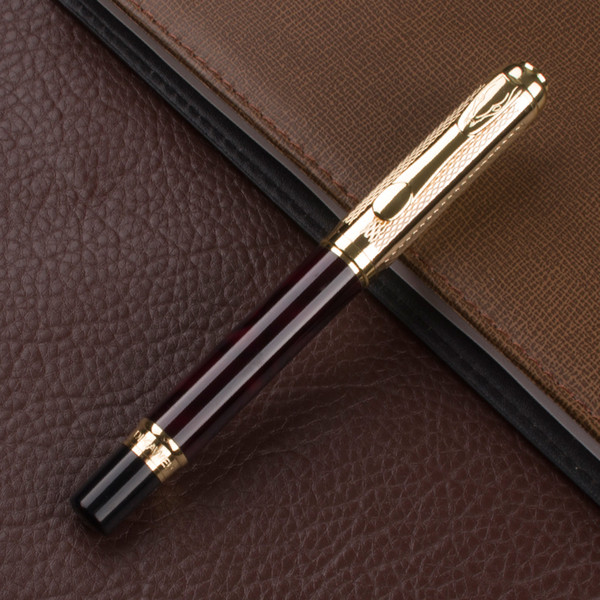 classic X821 Gold and 0.7mm BROAD NIB FOUNTAIN PEN WINE FOG