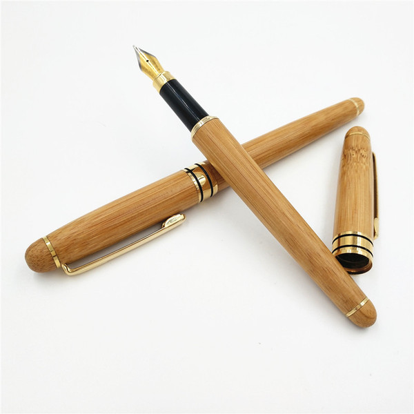 Wood Fountain Pen Bamboo Pen Christmas New Year Wedding Gift Party Favor