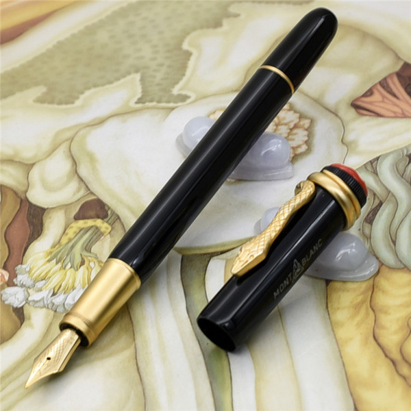 New Luxury pen unique MB brand pens size Heritage Collection Fountain pen Special Edition Mon Snake clip